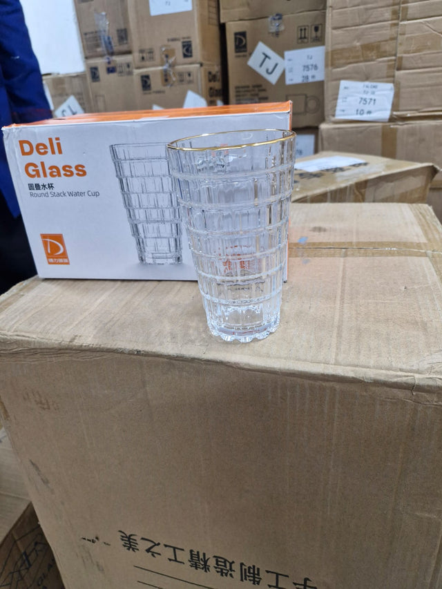 Crystal Textured Highball Glass 330ml