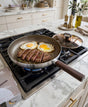 Frying pan titanium coated stainless steel on induction cooker — iDecorators Kenya