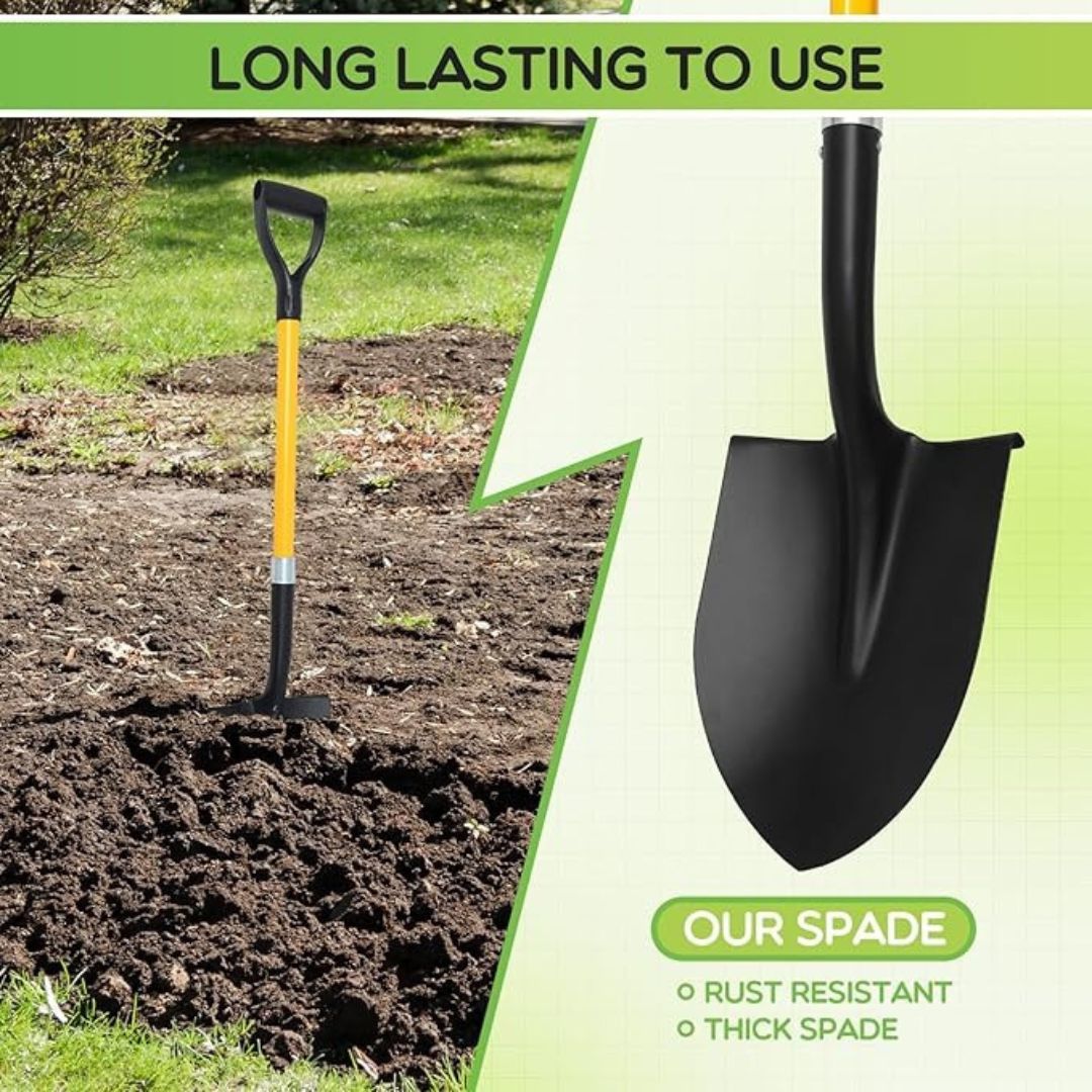 gardening steel spade