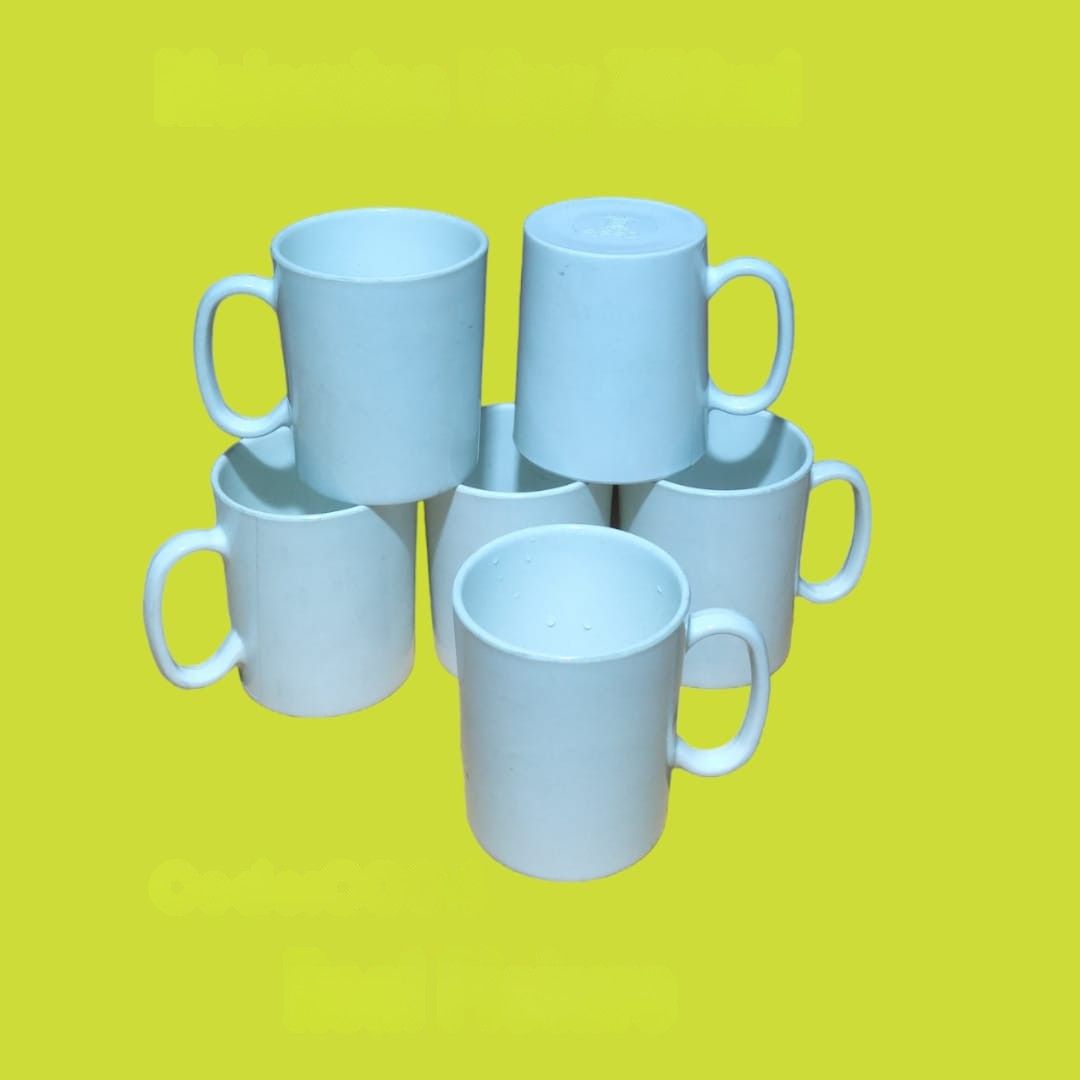 Melamine Mug – Set of 6 Pcs 380 mls