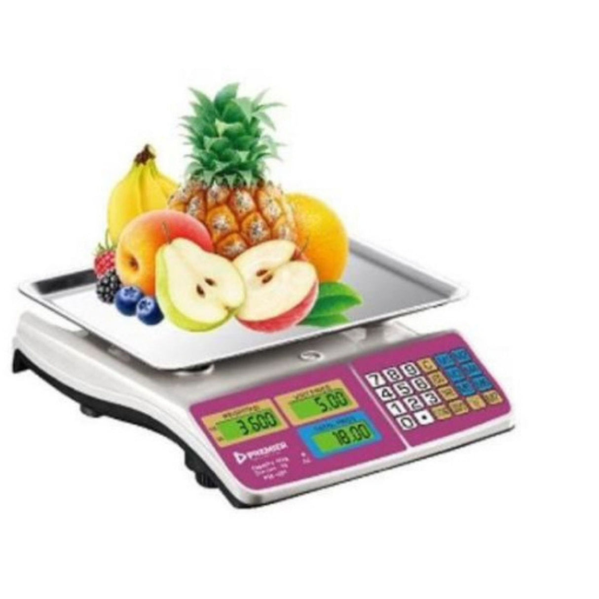 Digital Precision Weighing Scale – 40kg Capacity | LCD Display | AC Powered