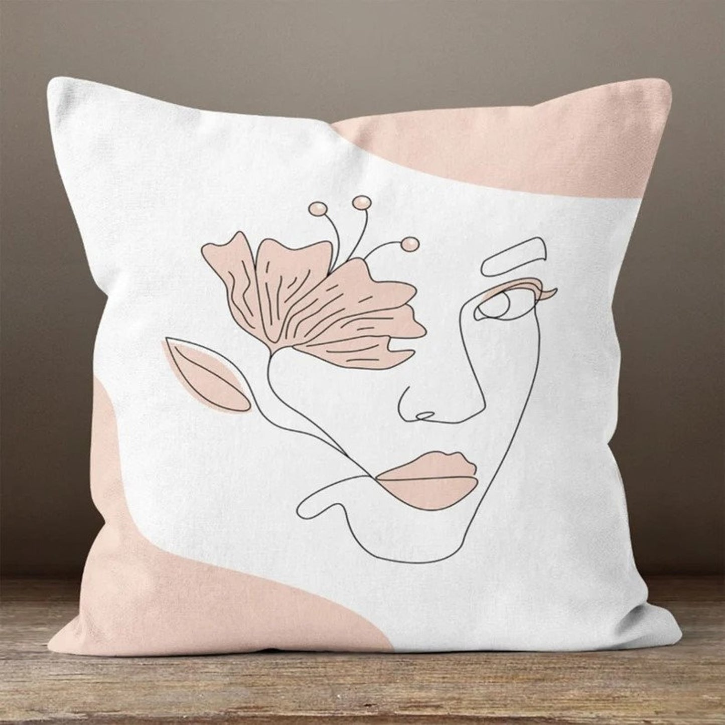 Abstract Throw Pillow case , Housewarming decor pillows