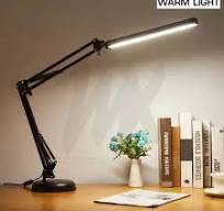 Desk Lamp with Clip Eye Care 3 Light Modes x 10 Brightness Levels Table Lamp