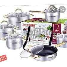 12pc Bominox Cookware