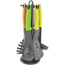 Kitchen tools with acrylic stand 7 in 1