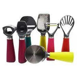Kitchen tools with acrylic stand 7 in 1
