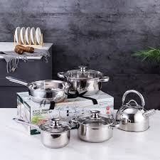 12pc Bominox Cookware