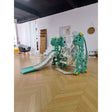 Kids playset green plastic dinosaur slide and swing indoor playroom — iDecorators Kenya
