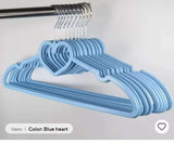 Abs heart hangers
10pcs set
White,Blue