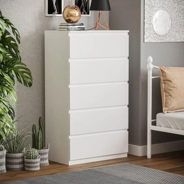 Dove 5 Drawers Chest of Drawers