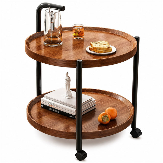 Round Serving Trolley 50cm