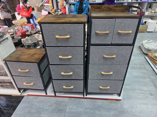 Fabric Drawer Storage Cabinet — 5 Drawer