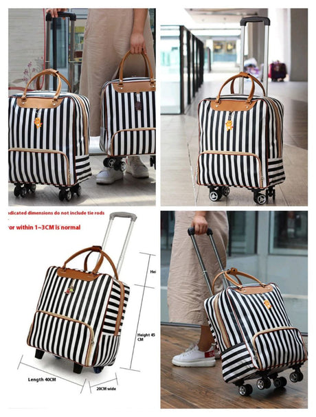Quality Stripped Travelling Bag
