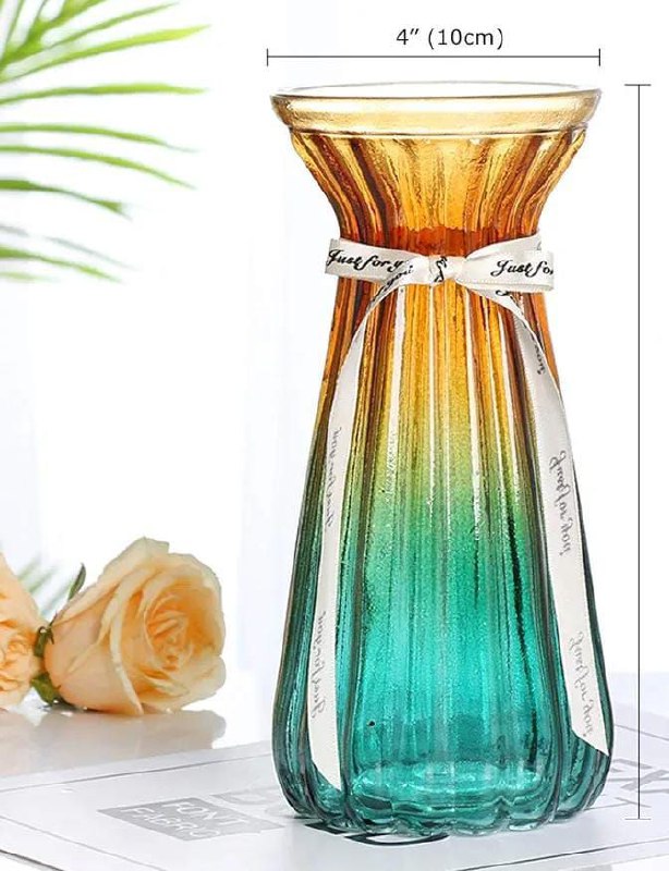 Diamond vase rainbow