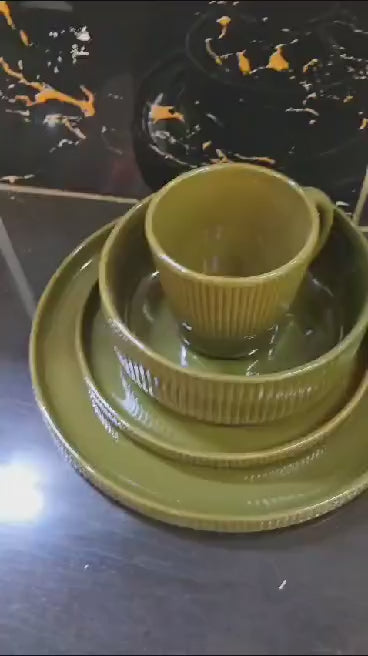 Ceramic Dinner 24 pcs SET