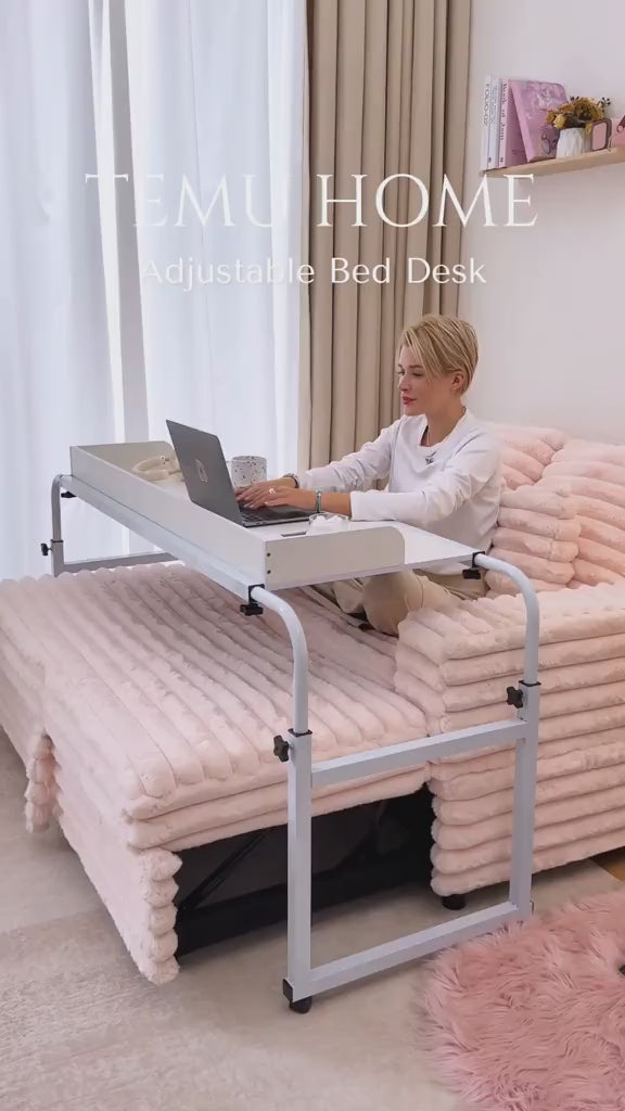 Adjustable Over Bed Desk Laptop Desk
