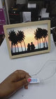 FRAMED PHOTO LED DECO WITH USB cable