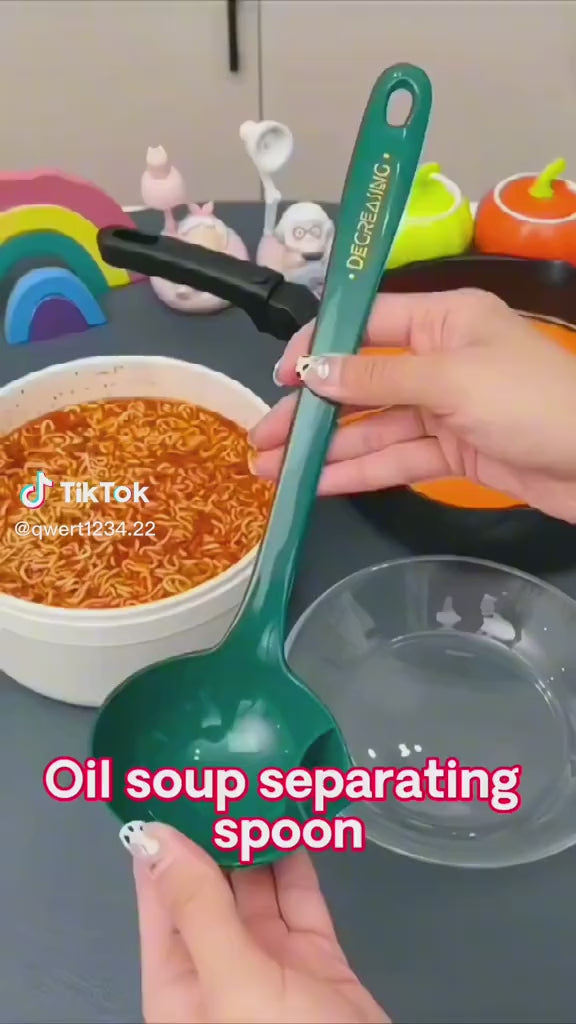 Plastic Oil separator spoon