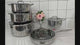 Premium High quality Tripply S/S Stainless steel cookware set