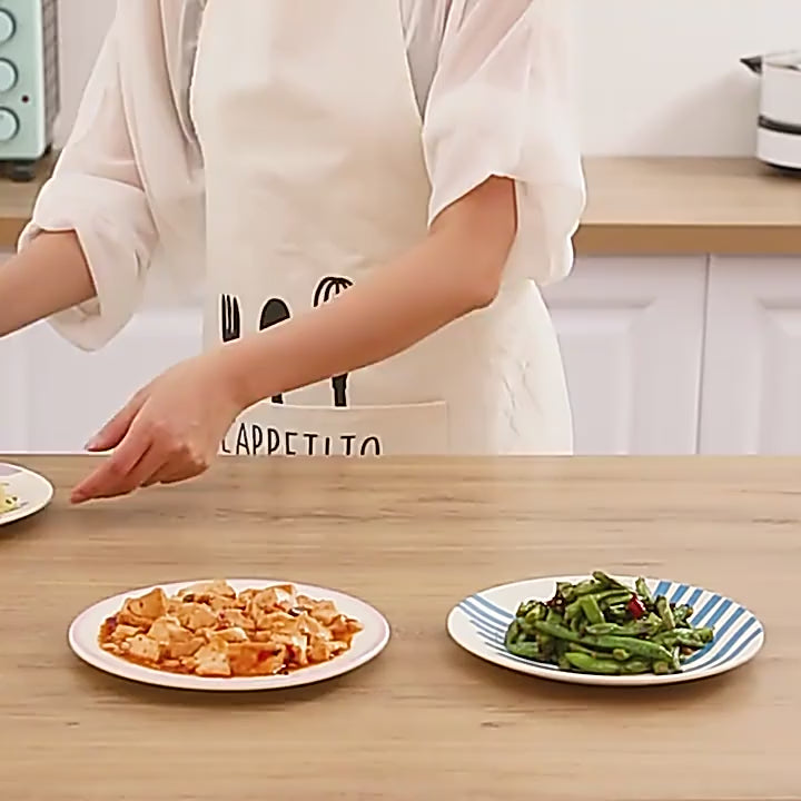 Foldable Plastic food cover with