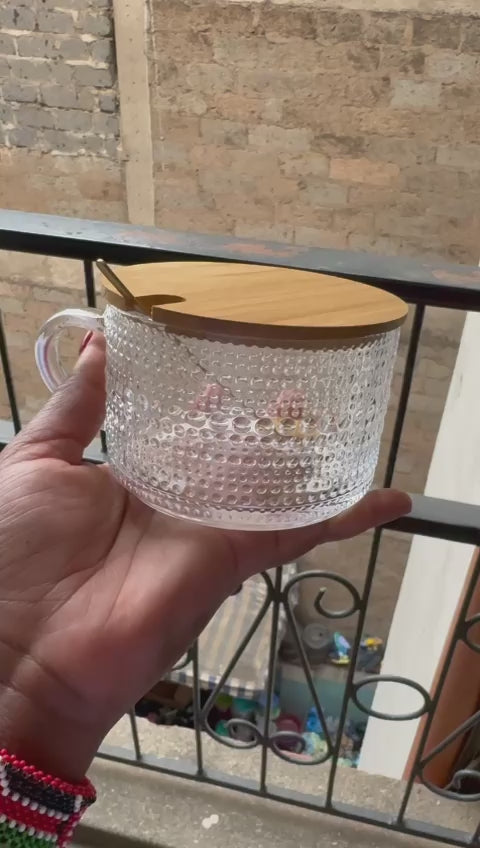 Fancy mugs with lid