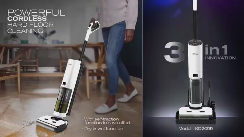 3 IN 1Cordless Floor Cleaner