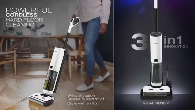3 IN 1Cordless Floor Cleaner