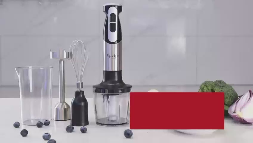 Multifunctional Stainless Steel Electric Hand Blender 4in1