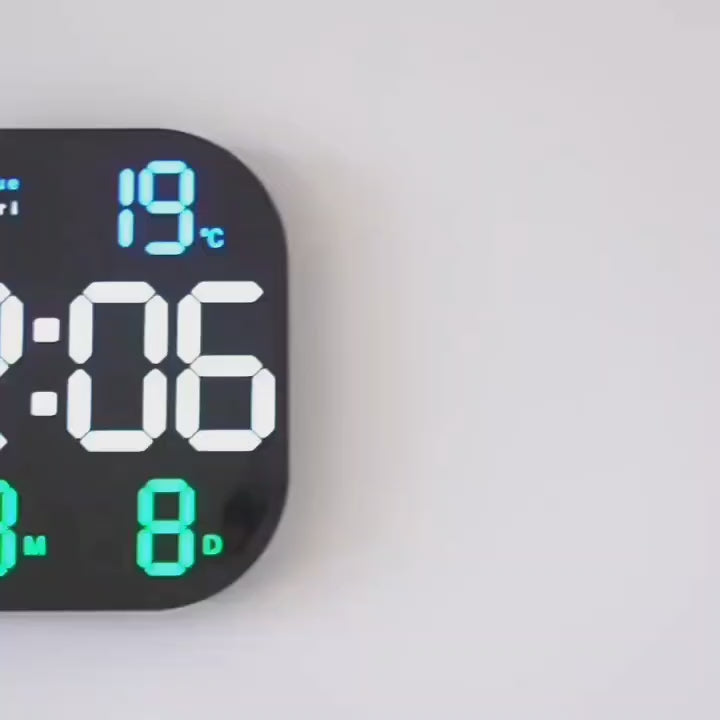 Large screen Digital wall clock