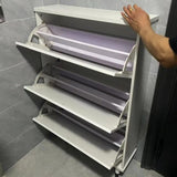 Modern luxury Bucket flip shoe cabinet