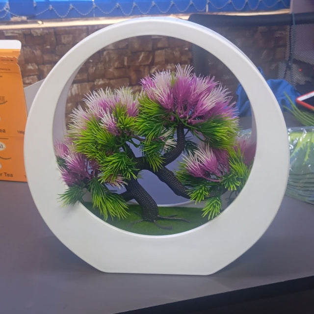 unique decor flowers with a vase