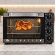 Rebune electric oven with rotisserie grill, glass door, timer and adjustable temperature controls in Kenya