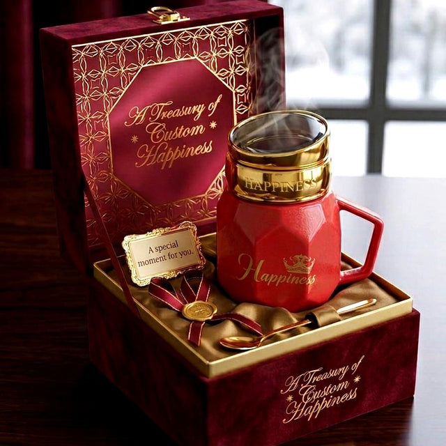 red Gift Mugs 