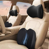 memory foam  car headrest lumbar support