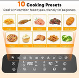 Oil-Free Air Fryer – Double Basket, Large Capacity 8L