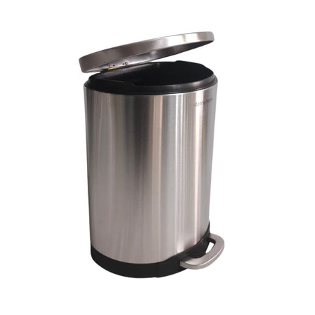 stainless steel dustbin 12liter
