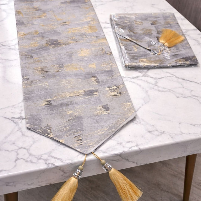 Abstract Picasso Style Table Runner Size: 33 cm × 180 cm