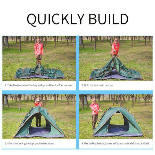 Pop Up Tents for Camping, 2-4 Person Camping Tents Waterproof.