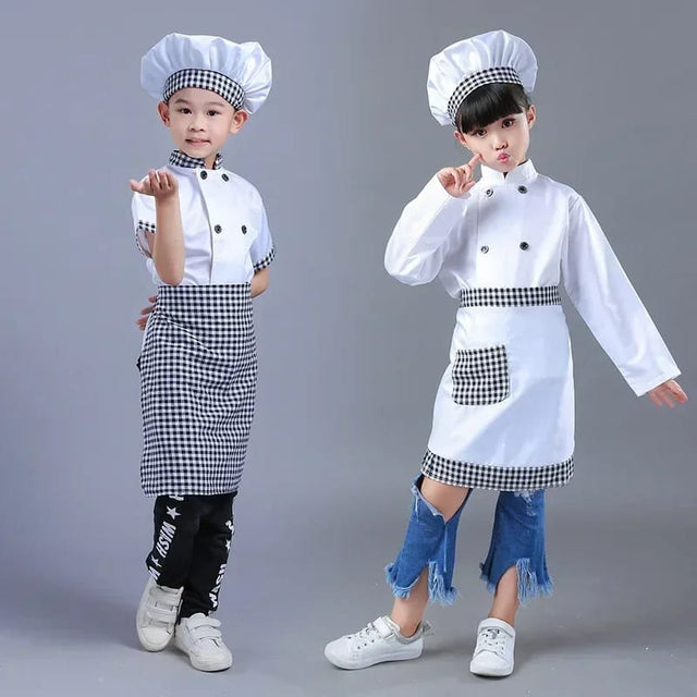 Children Professional Chef costume Kids Professional Chef Costume Set
