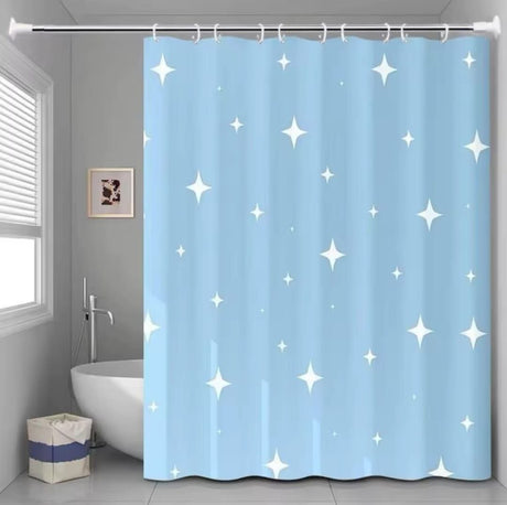  Buy waterproof shower curtains in Kenya 180x200cm with hooks